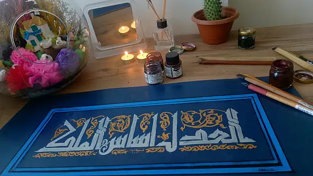 Malatya'da Hüsni Hat Sanatı Yeniden Canlanıyor