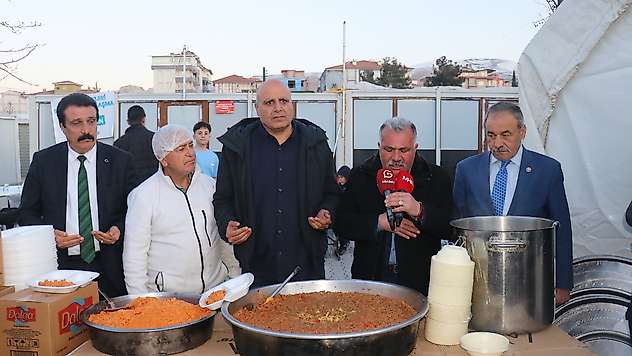 Malatya'da İftar Çadırında Birlik ve Beraberlik Mesajı