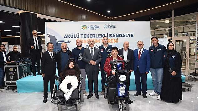 Malatya'da İhtiyaç Sahiplerine 80 Akülü Tekerlekli Sandalye Desteği