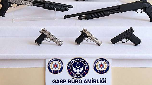 Malatya'da iş yeri kurşunlama olaylarına yönelik operasyonda 5 tutuklama
