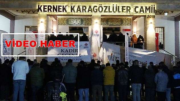 Malatya'da Kadir Gecesi Coşkusu: Camiler Doldu Taştı