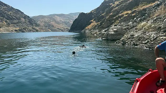 Malatya'da kayıp şahıs için barajda arama çalışması başlatıldı
