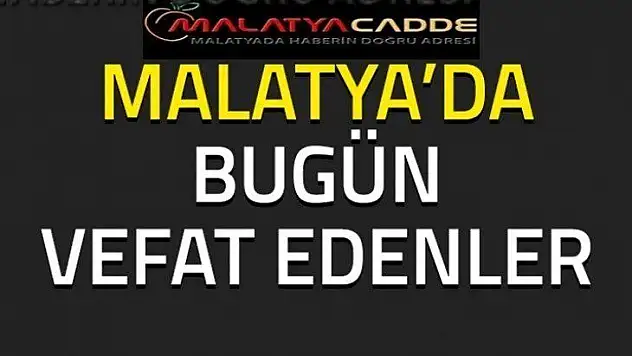 Malatya'da kısıtlamalar Vefat Sayılarını düşürdü