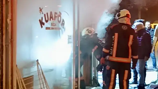 Malatya'da Kuaförde Yangın: Maddi Hasar Oluştu, Can Kaybı Yok