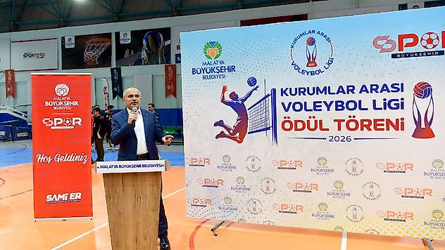 Malatya'da Kurumlar Arası Voleybol Ligi Tamamlandı: Şampiyon İl Milli Eğitim Müdürlüğü