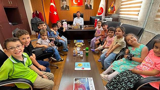 Malatya'da minik yüreklerden Gazze'deki akranlarına anlamlı bağış