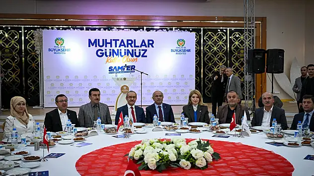 Malatya'da Muhtarlar Günü Buluşması: 'Şehrimizi El Ele Ayağa Kaldırıyoruz'