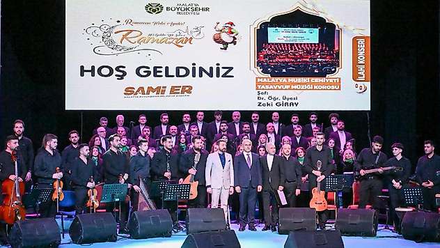 Malatya'da Ramazan'da Tasavvuf Müziği Gecesi