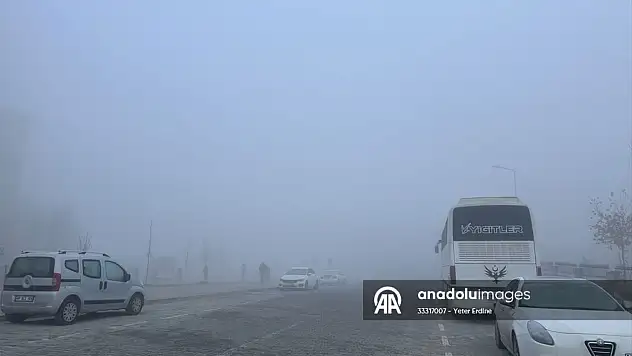 Malatya'da sis etkili oluyor