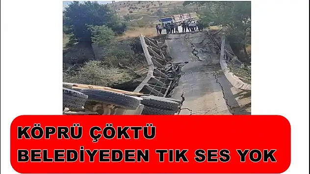 Malatya'da Sultansuyu Baraj Yolundaki Köprü Çöktü: 5 Gündür Müdahale Yok!