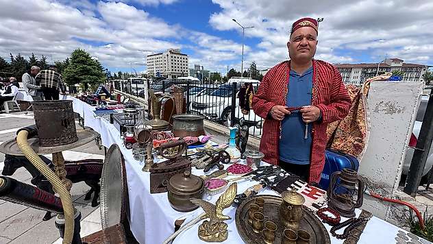 Malatya'da Tarih Canlandı: 300 Yıllık Paşa Mangalı Serginin Gözdesi