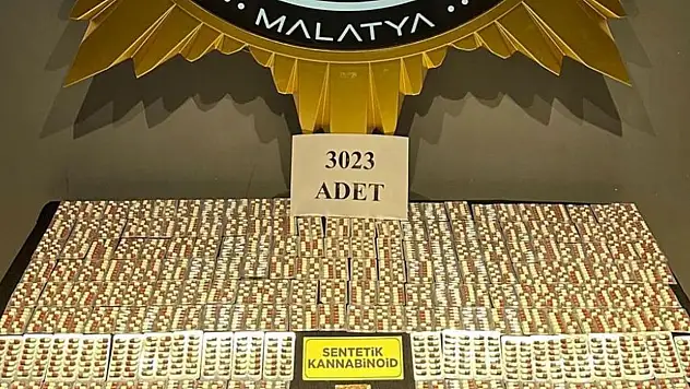 Malatya'da torbacı operasyonu: 3 tutuklama