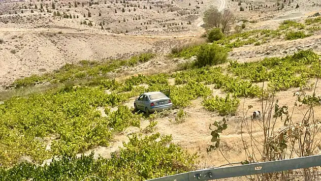 Malatya'da Trafik Kazası: Aynı Araçtaki 2 Kişi Yaralandı