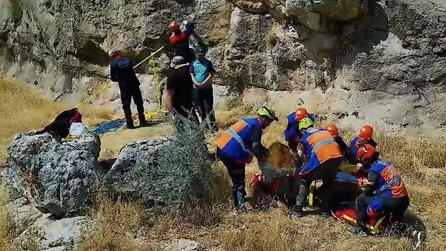 Malatya'da UMKE Eğitimi Gerçeğini Aratmayan Tatbikatla Tamamlandı