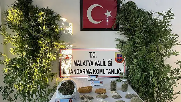 Malatya'da uyuşturucu operasyonu: 1 gözaltı