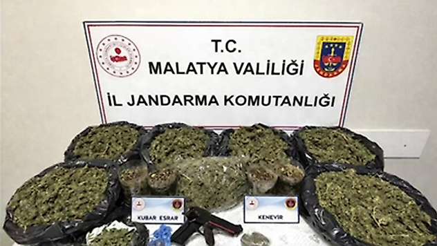 Malatya'da uyuşturucu operasyonu