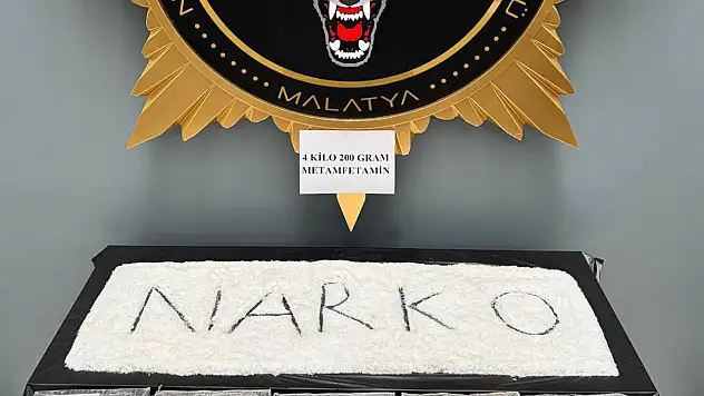 Malatya'da uyuşturucudan 2 tutuklama