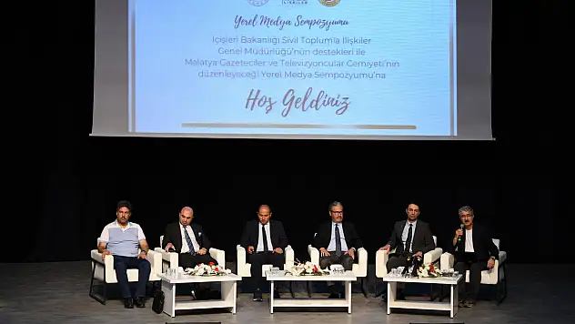 Malatya'da Yerel Medya Sempozyumu Düzenlendi: Afet Yayıncılığı ve Yapay Zekâ Medya Gündeminde