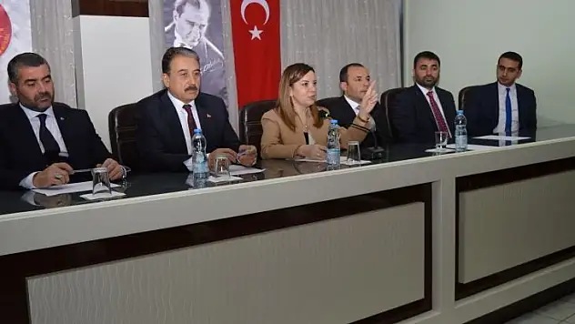 MHP Heyetinden MESOB Başkanı Keskin'e ziyaret
