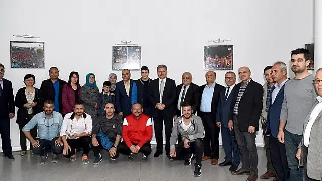 Başkan Çakır'a  Teşekkür Ziyareti