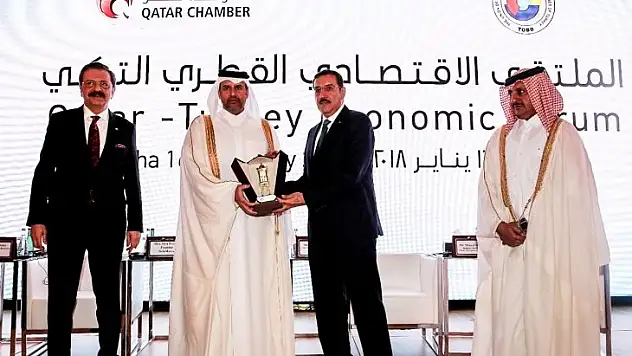 Bakan Tüfenkci, Türkiye-Katar İş Forumu'na Katıldı