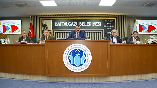 Battalgazi Belediye Meclisi, Nisan Ayı Olağan Toplantısını Yaptı