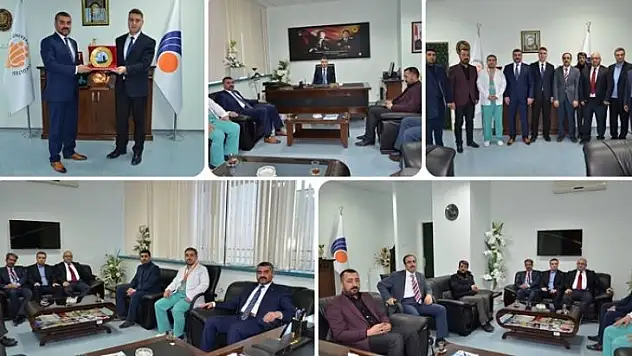 Başhekim Parlakpınar'a Avşar'dan İadei Ziyaret