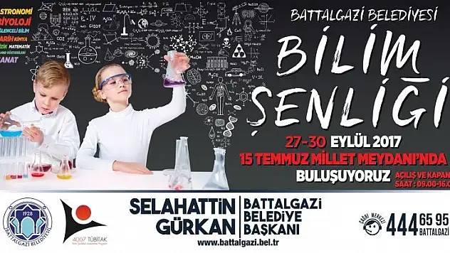 Bilim Şenliği 27 Eylül'de Başlıyor