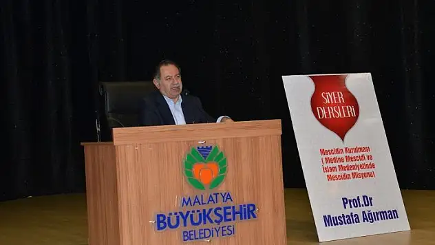 Medine Dönemi 3. Siyer Dersi Yapıldı