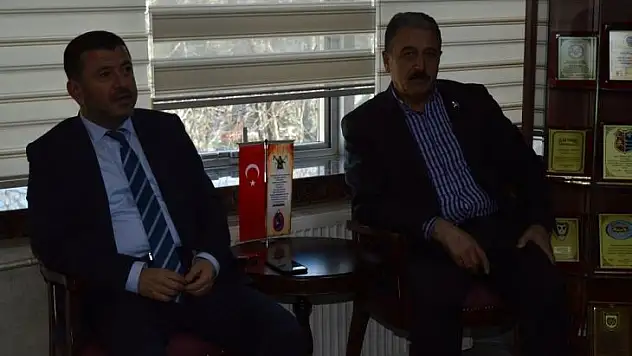 Ağbaba'dan MESOB Başkanı Keskin'e ziyaret