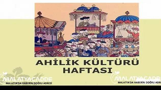 Ahilik Haftası Kutlama Komitesi Kutlama Programı