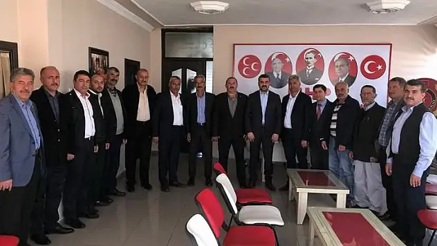 Muhtarlar'dan MHP'ye Destek Sözü
