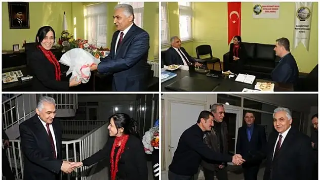 İl Emniyet Müdürü Dr.Ömer Urhal  Bimyad'ı Ziyaret  Etti