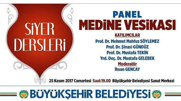 'Medine Vesikası' Paneli