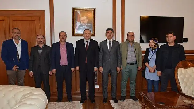 Cavlak, Vali Kaban'ı Ziyaret Etti