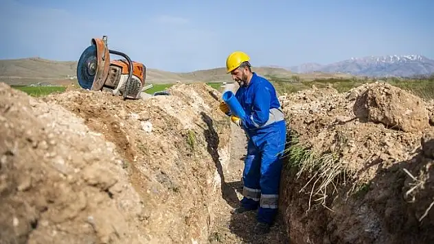 Örnekköy Ve Cafana'ya 7 Km İçmesuyu Hattı