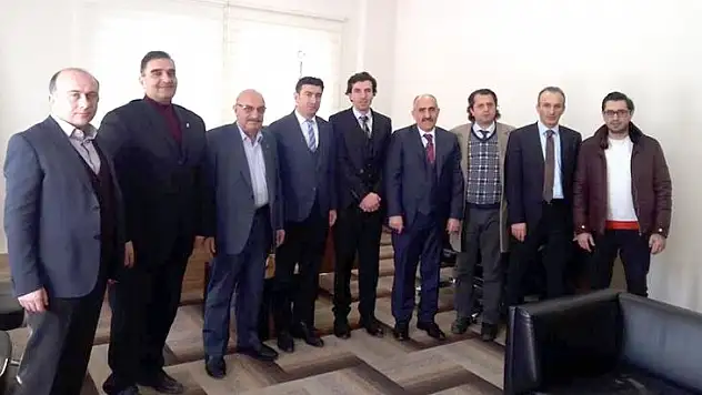 Erzurumspor yönetimine hayırlı olsun ziyareti