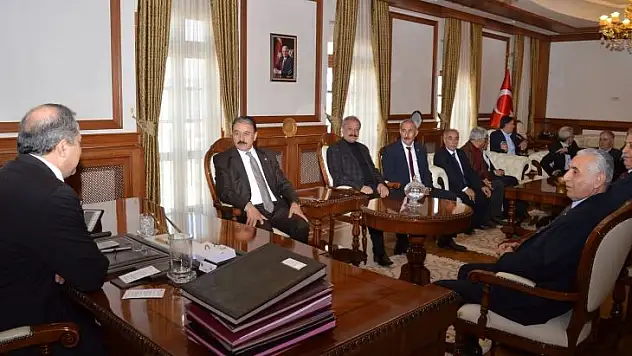 Esnaf Kuruluşlarında Vali Kaban'a ziyaret