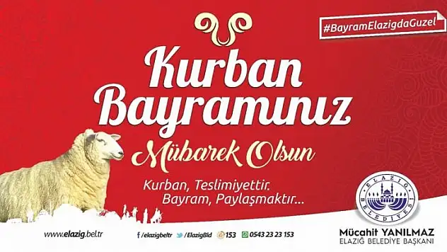 Başkan Yanılmaz'dan Kurban Bayramı Mesajı