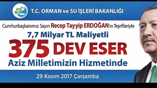 Hizmete Alınacak Eserlerden Malatya'da Payını Alacak…