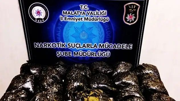 Daralı 10 kg 230 gram Sentetik Kannabinoid maddesi
