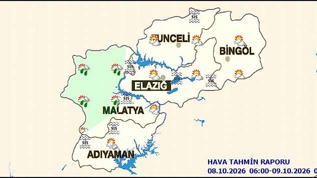 Malatya İçin Yağış Uyarısı! Meteoroloji İlçe İlçe Hava Durumunu Açıkladı