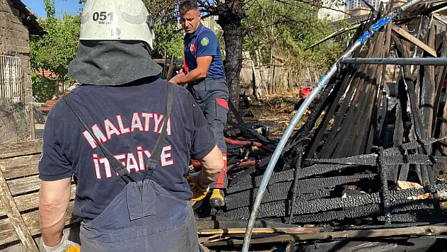 Malatya İtfaiyesinin yoğun temposu