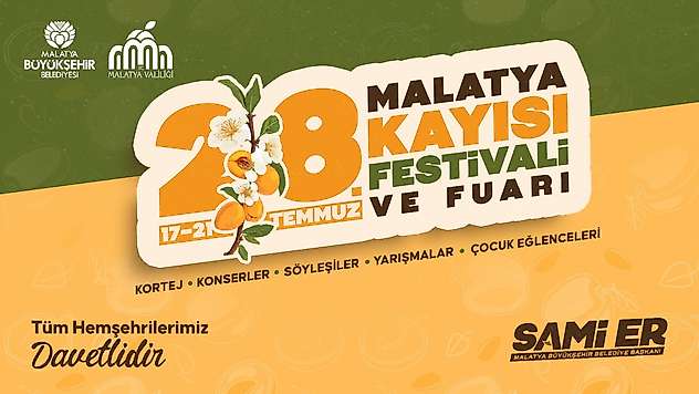 Malatya Kayısı Festivali 17 Temmuz'da Başlıyor: İşte 5 Günlük Program