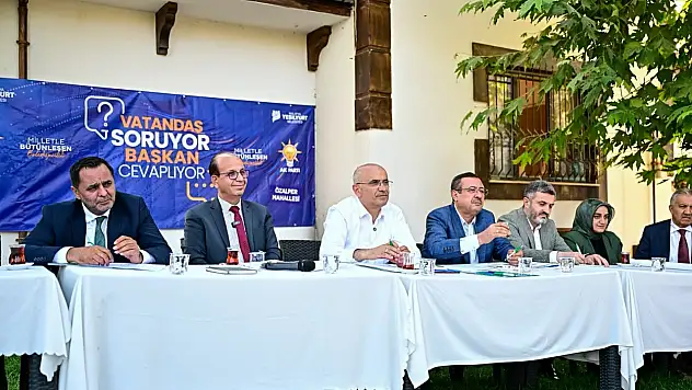 Malatya'nın Geleceği İçin Birlik Mesajı: Başkanlar Özalper'de Vatandaşla Buluştu