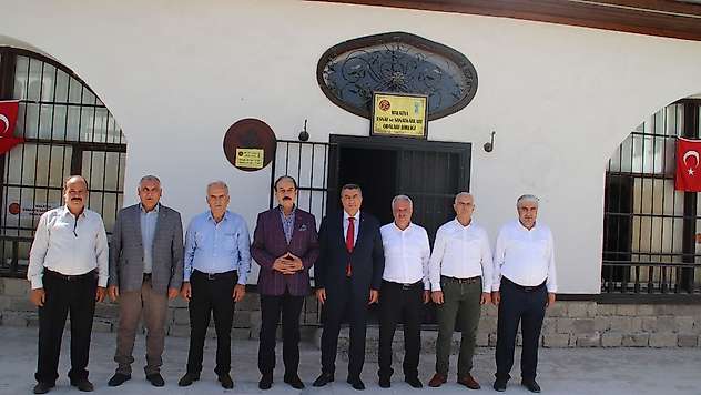 Malatya Ticaret Borsasından MESOB'a Ahilik Haftası ziyareti