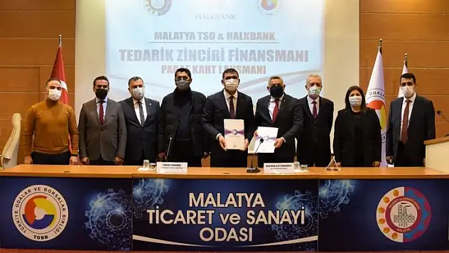 Malatya TSO üyelerini rahatlatacak finansman anlaşmasına imza atıldı
