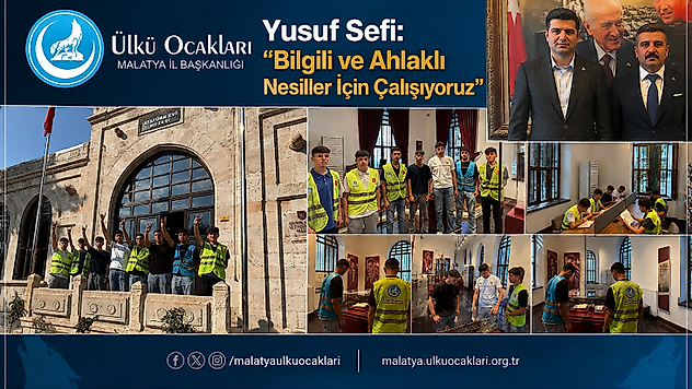 Malatya Ülkü Ocakları'ndan Kültürel Farkındalık Etkinliği