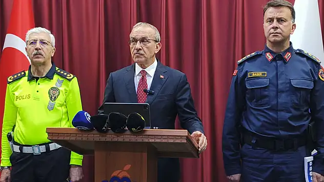 Malatya Valisi Yavuz'dan güvenlik ve asayiş değerlendirmesi