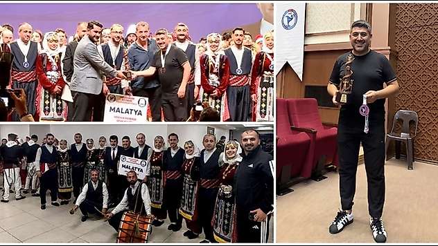 Malatya'ya 25 Yıl Sonra Türkiye Derecesi: Halk Oyunlarında Büyük Başarı